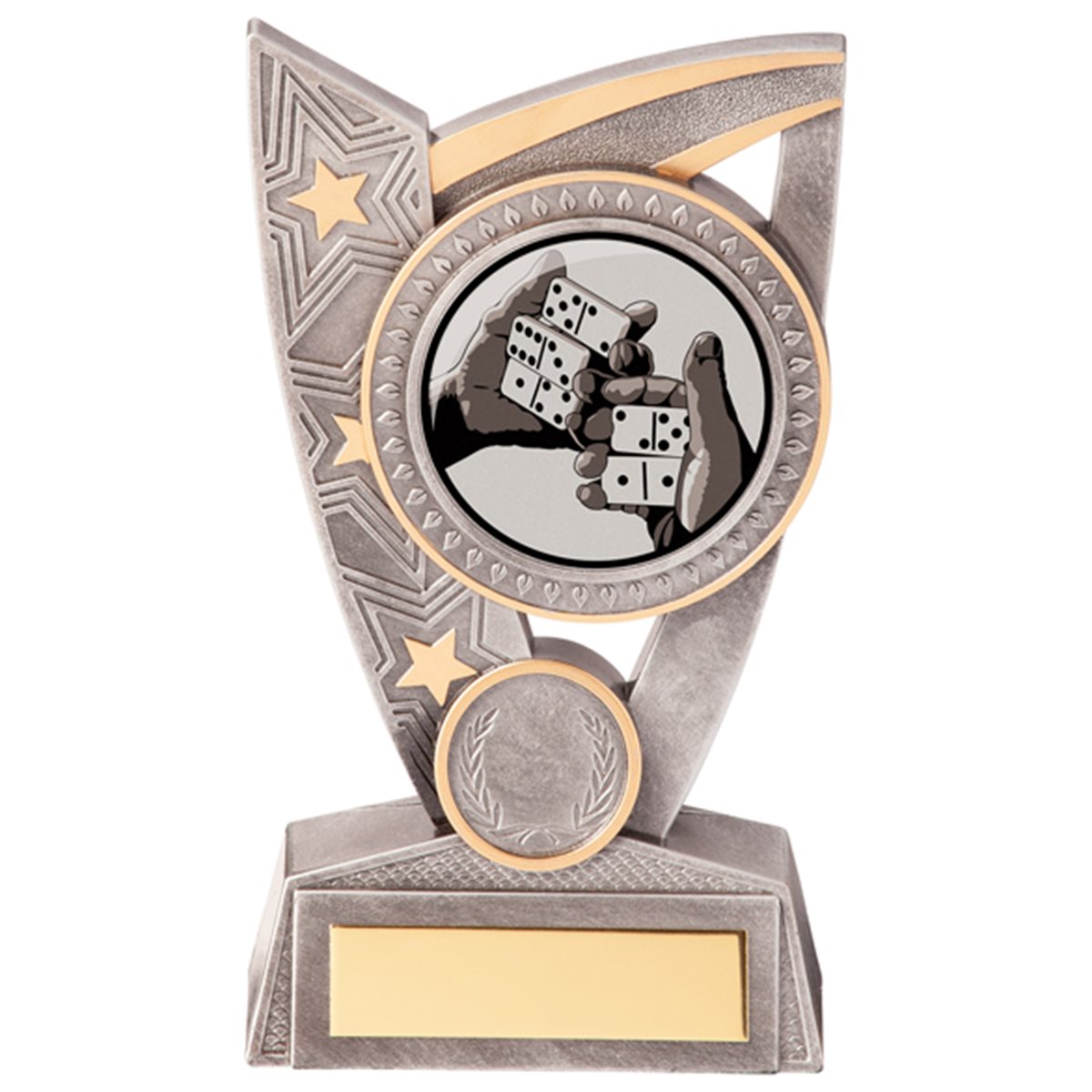 Triumph Silver Resin Dominoes Trophy PL20287