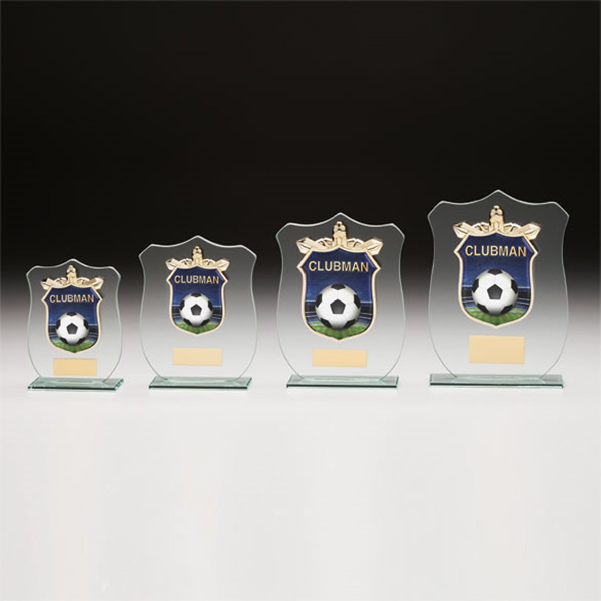 Football Clubman Glass Award CR15107