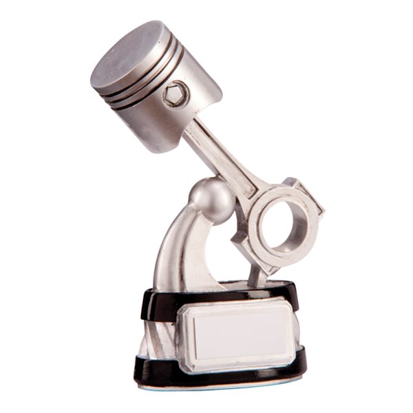 Silver Resin Motorsport Piston Trophy RF1187