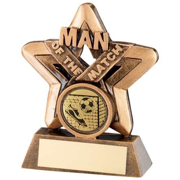 Man of the Match Football Resin Award JR1-RF418