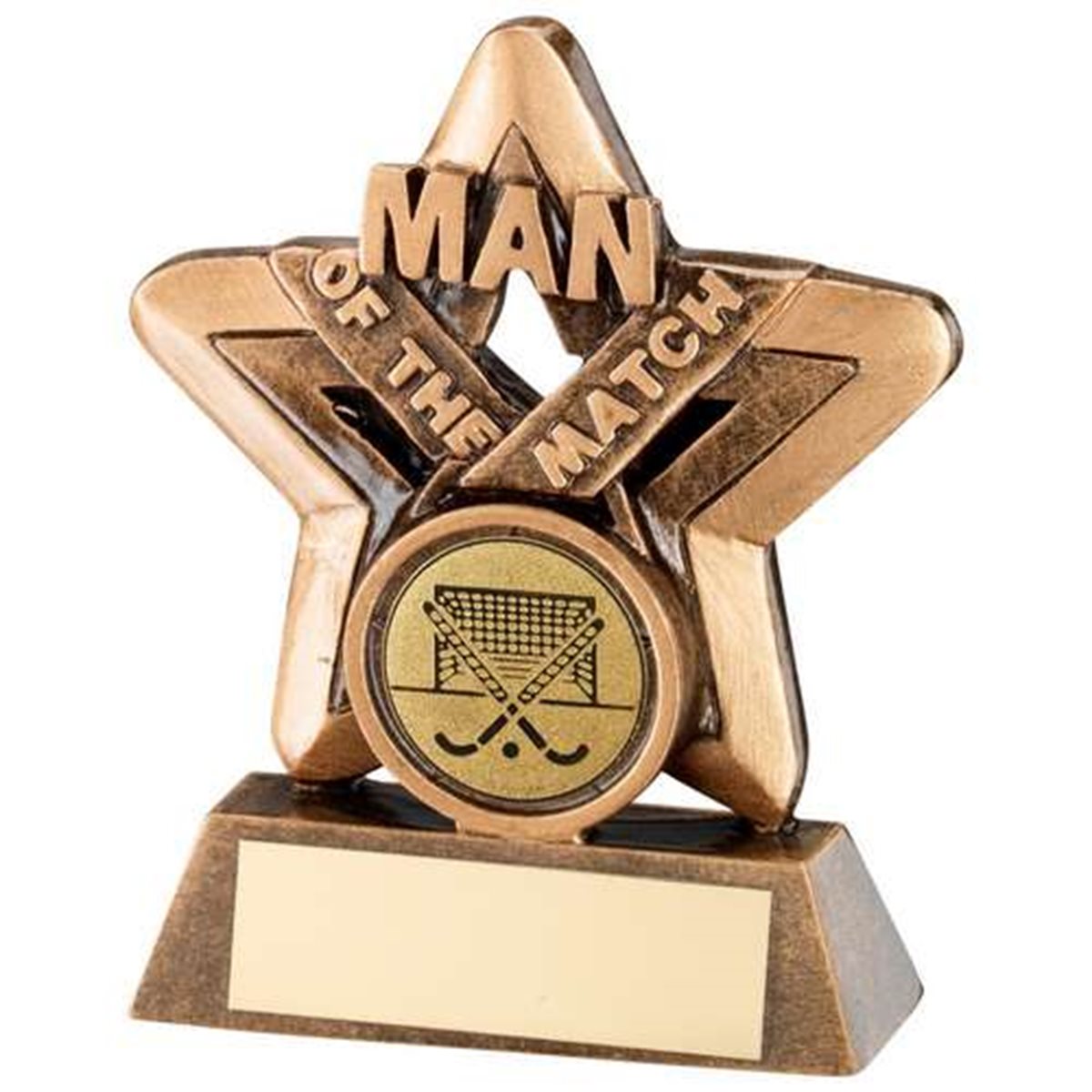 Hockey Mini Resin Man of the Match Trophy JR18-RF418