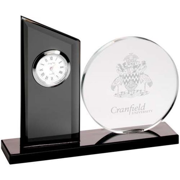 Premium Black Crystal Presentation Clock7