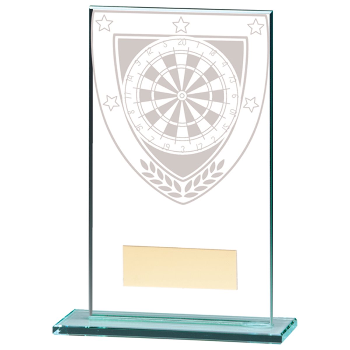 Millennium Darts Glass Award CR20373