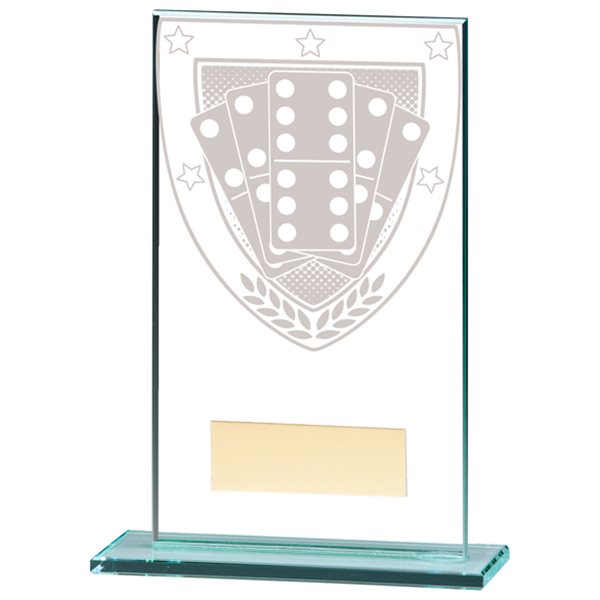 Millennium Dominoes Glass Award CR20374