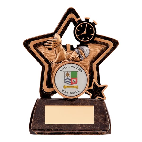 Resin Swimming Star Trophy RF1169