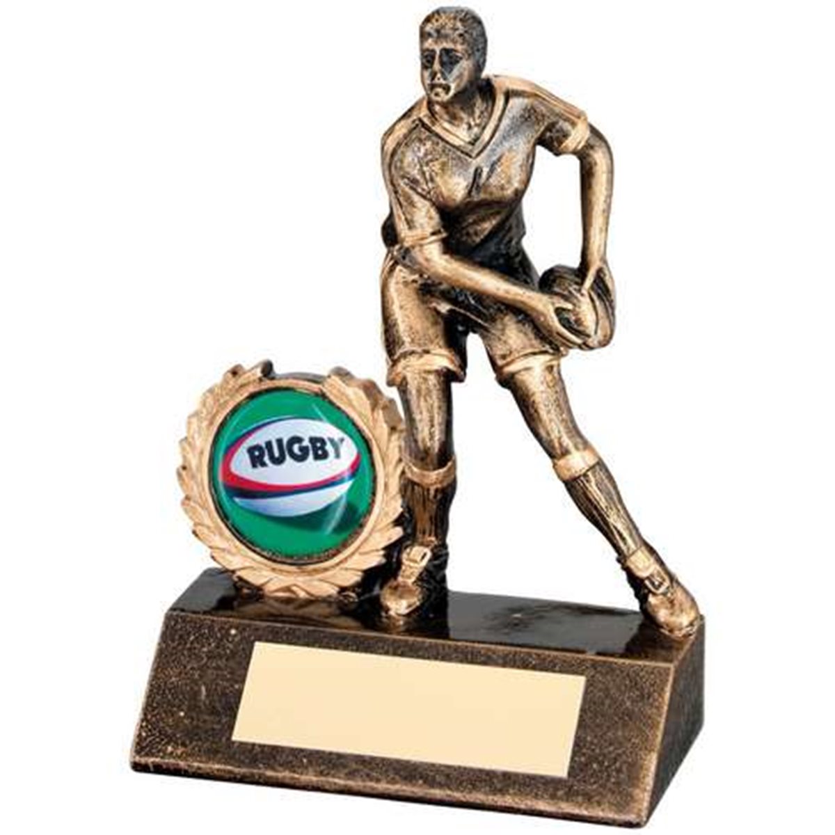 Female Rugby Resin Trophy JR4-RF60