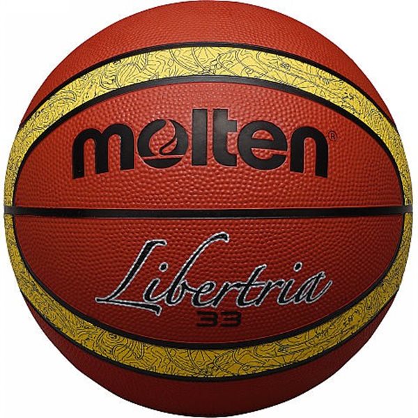 33 Libertria Rubber Molten Basketball B6T2000-TI