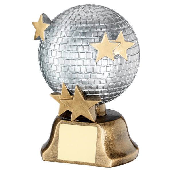 Dance Star Ball Resin Trophy JR12-RF441