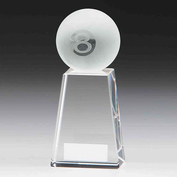 Voyager Pool Crystal Trophy CR16210