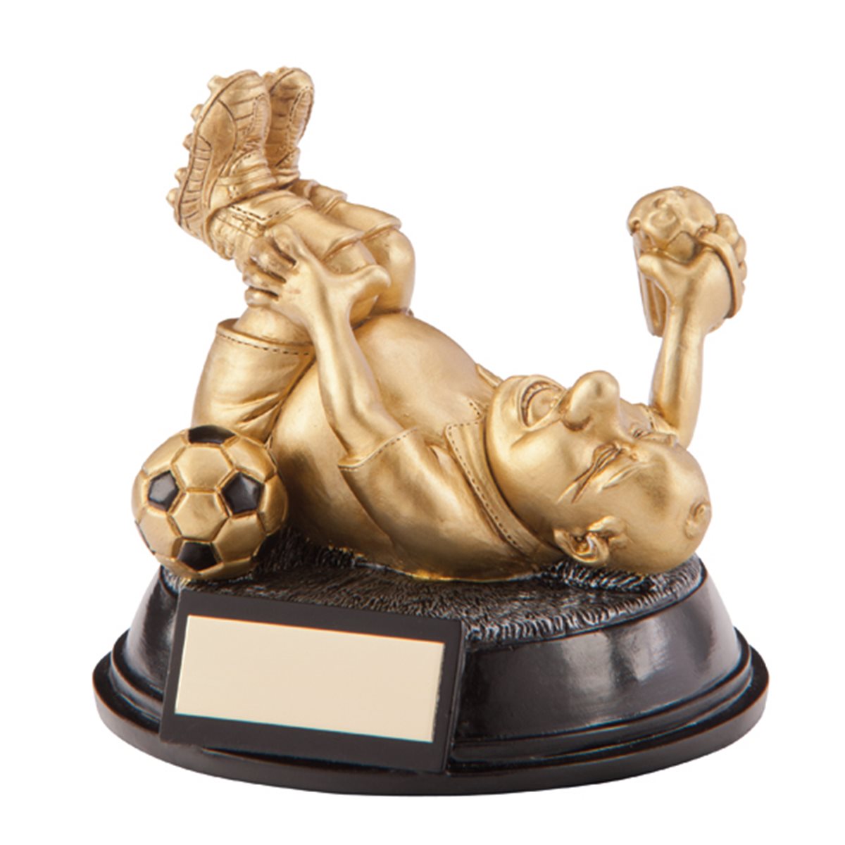 Resin Injured Beer Belly Football Trophy RF2097