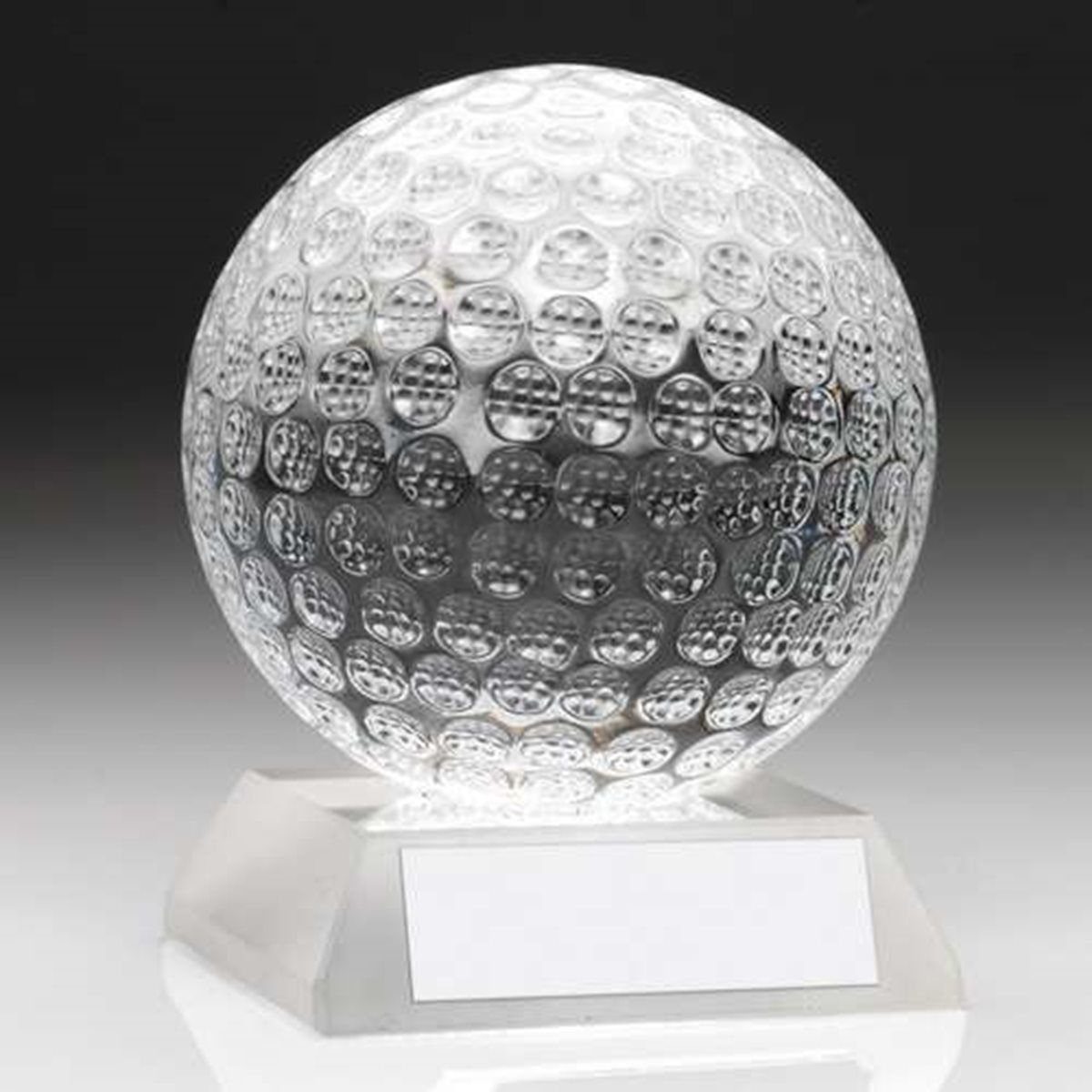 Glass Golf Ball Award JR2-GO50