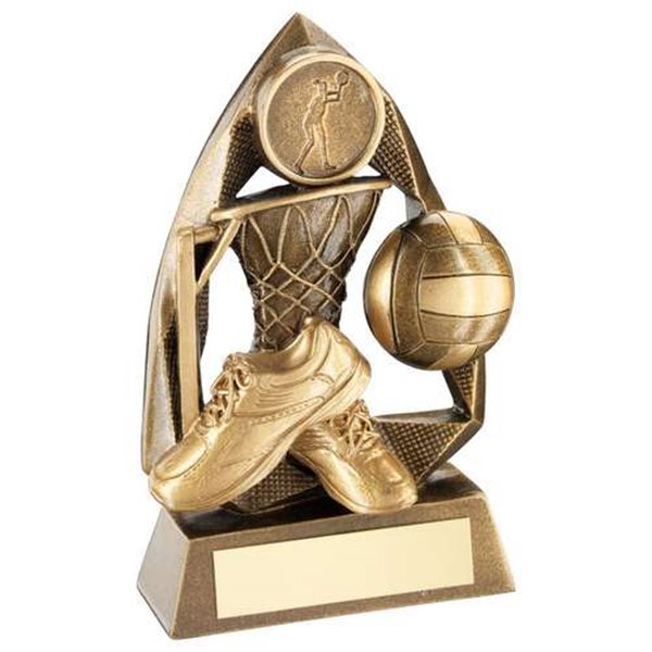 Netball Resin Award JR16-RF672