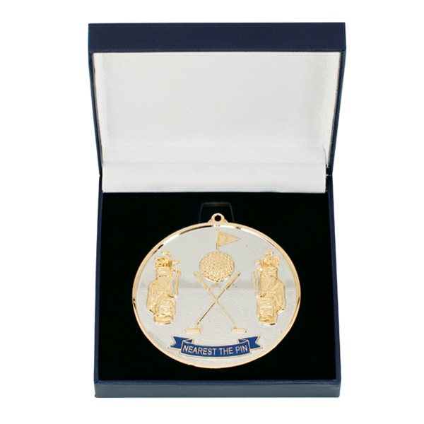 Prestige Nearest The Pin Golf Boxed Medal 70mm MB1781