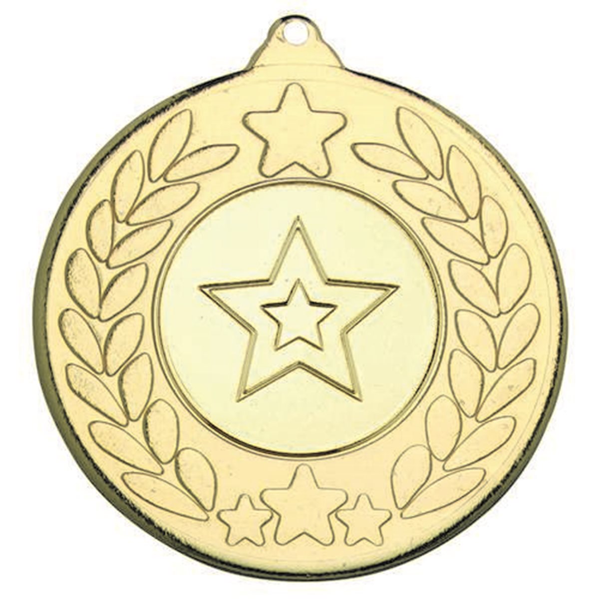 50mm Star Medal M18 in Gold, Silver and Bronze