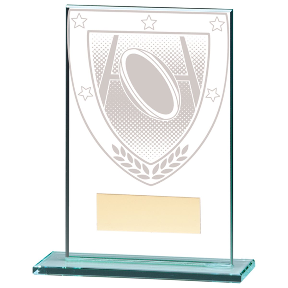 Millennium Rugby Glass Award CR20389