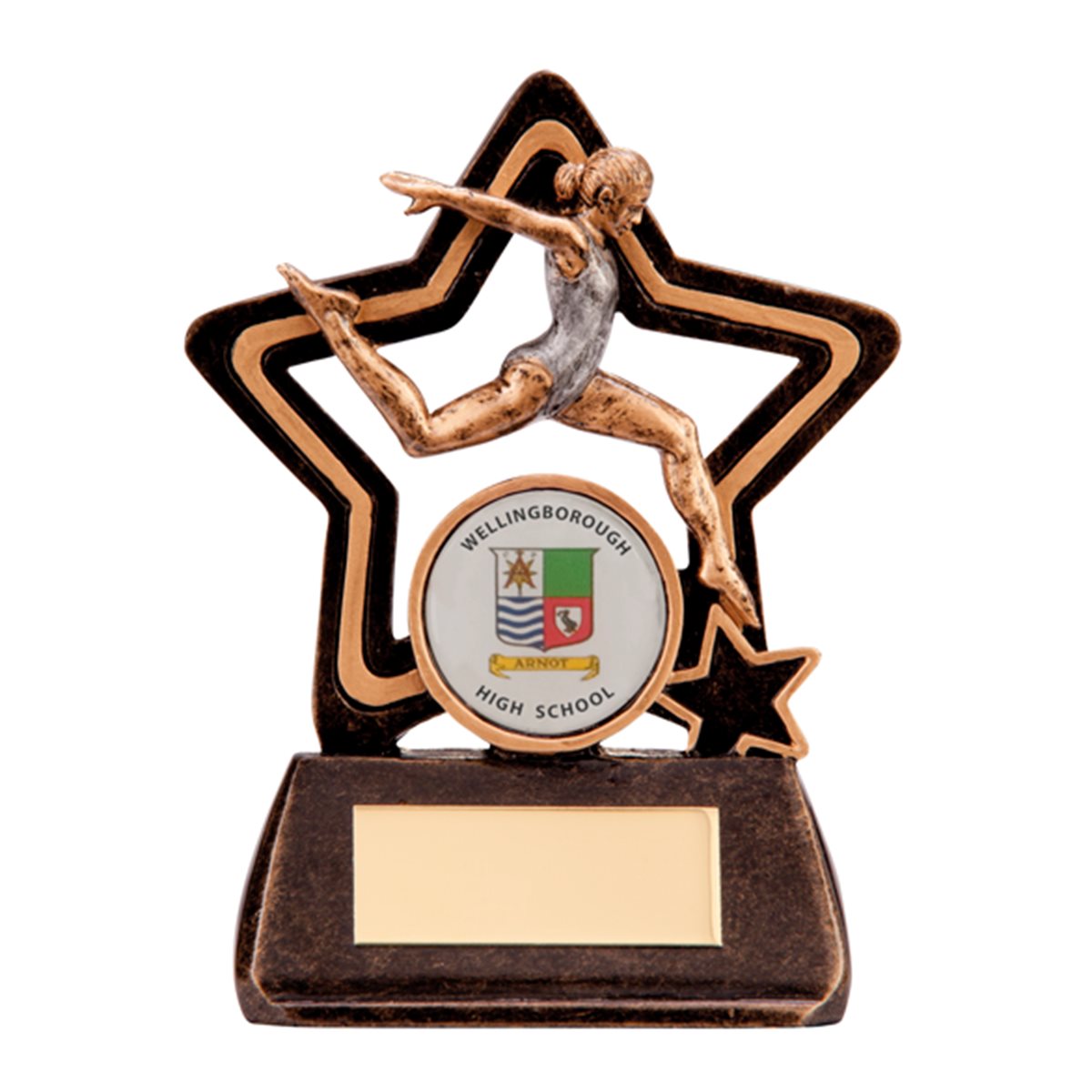 Dance Resin Gold Trophy RF1170