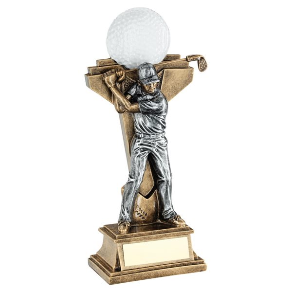 Golf Male Resin Trophy JR2-RF221