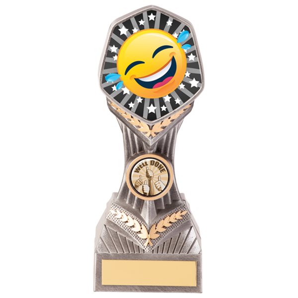 Crying Laughing Emoji Trophy PA20612