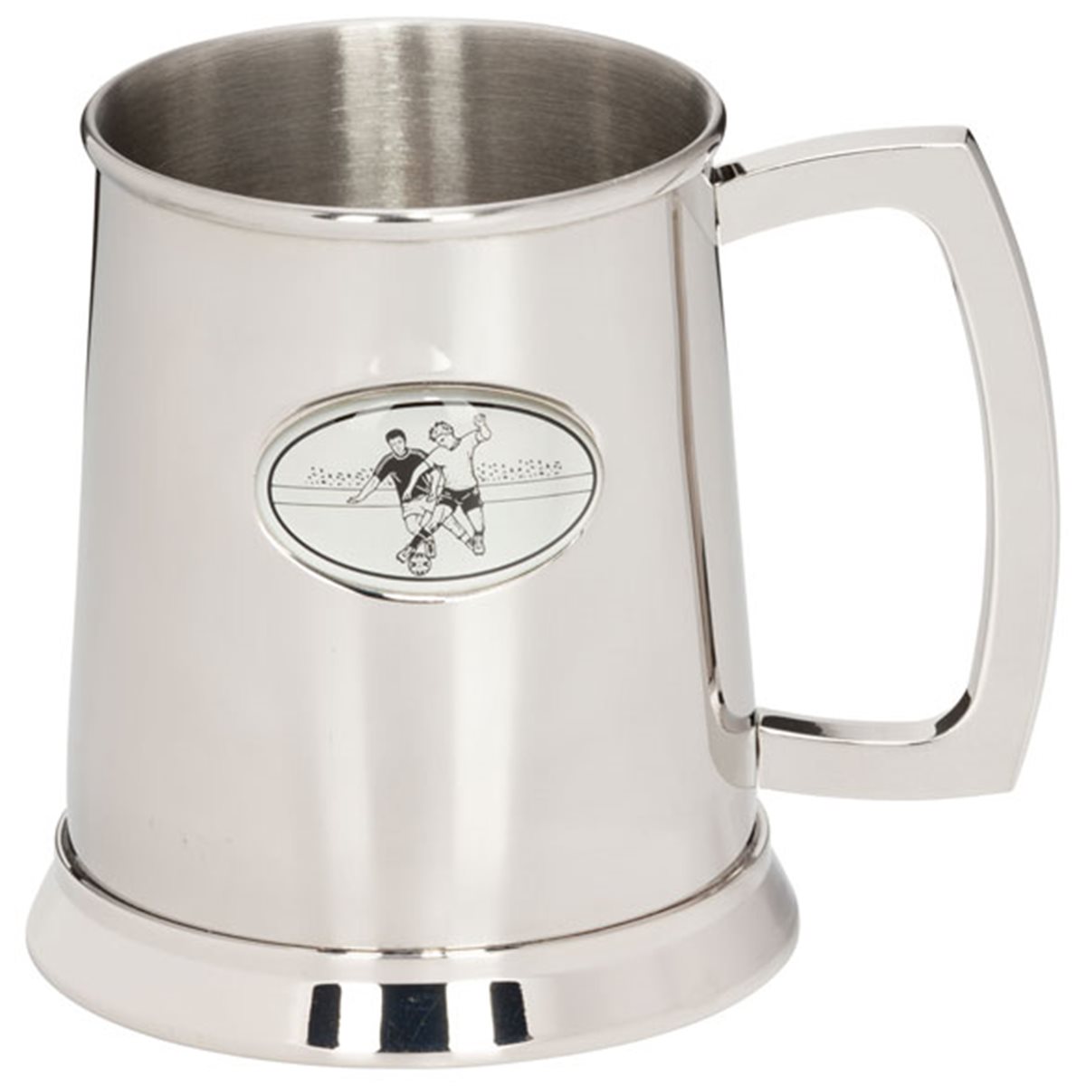 Stadia Football Steel 1 pint Tankard PP15190