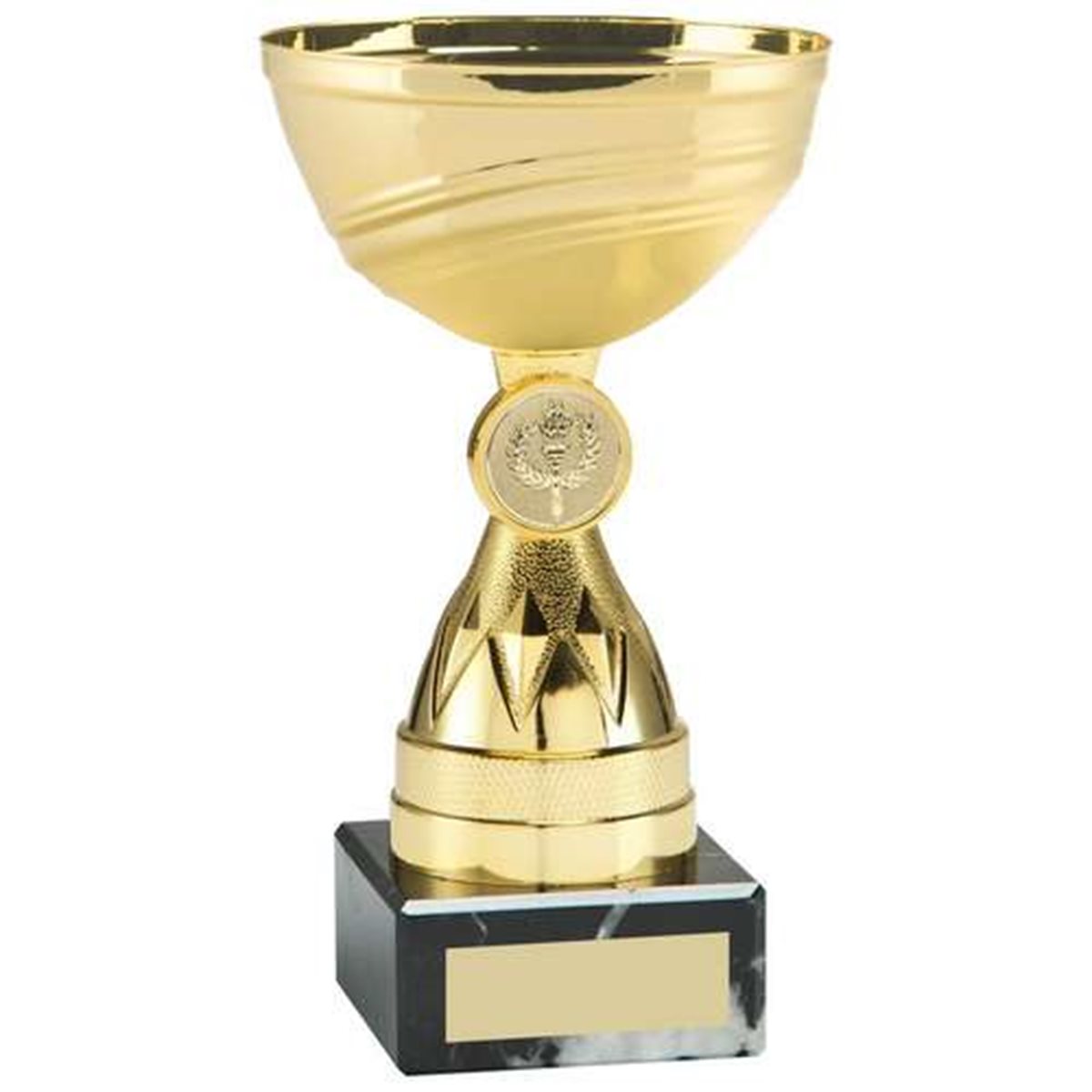Gold Plastic Presentation Cup on Marble Base JR22-AT48