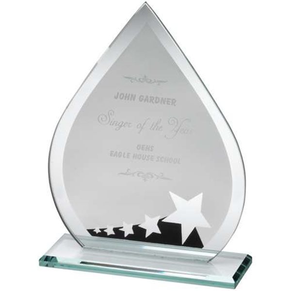 Jade Glass Star Award TD.SK1A