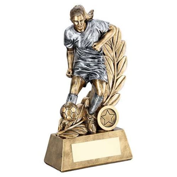 Female Football Resin Award JR1-RF152