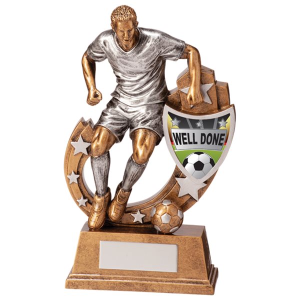 Galaxy Male Well Done Football Trophy RF20639