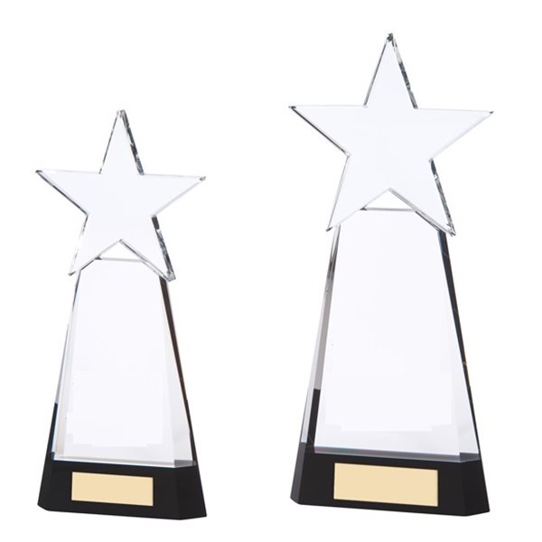 Premium Crystal Star Award CR17107