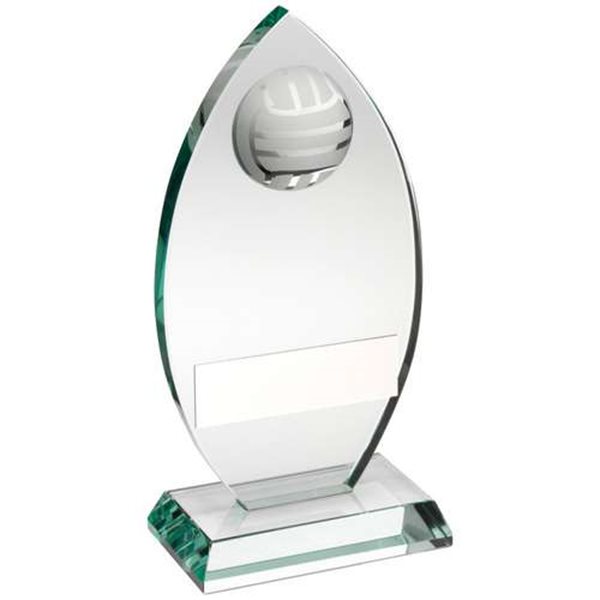 Netball Jade Glass Award TD.TD447