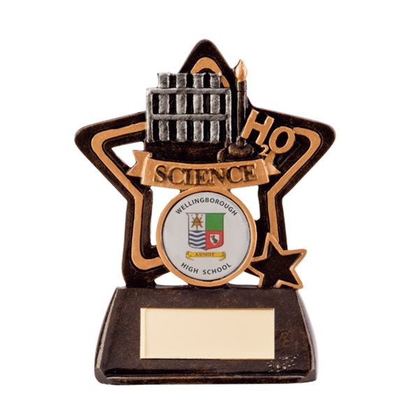 Science School Mini Star Resin Award RF1181