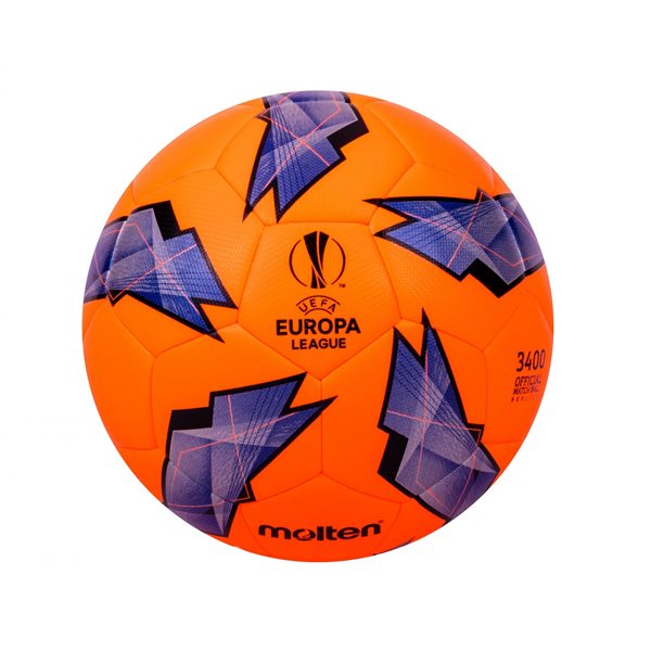 Europa League Orange/Blue Molten Football F5U3400-G18O