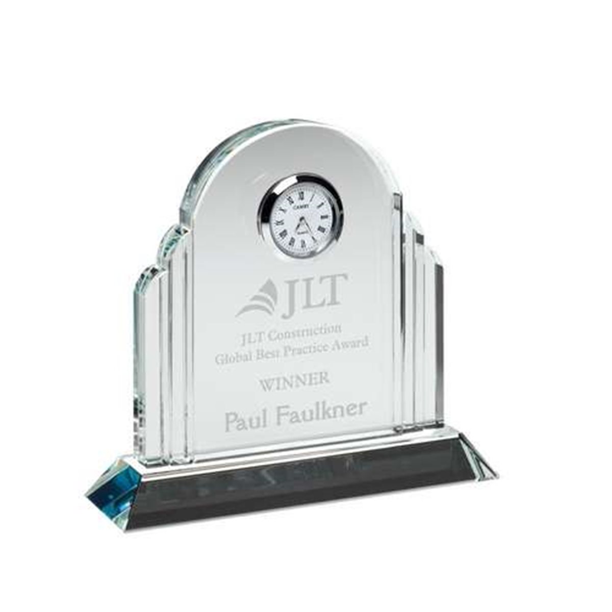 Premium Crystal Presentation Clock9A