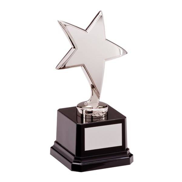 Challenger Silver Star Metal Plated Award NP1783