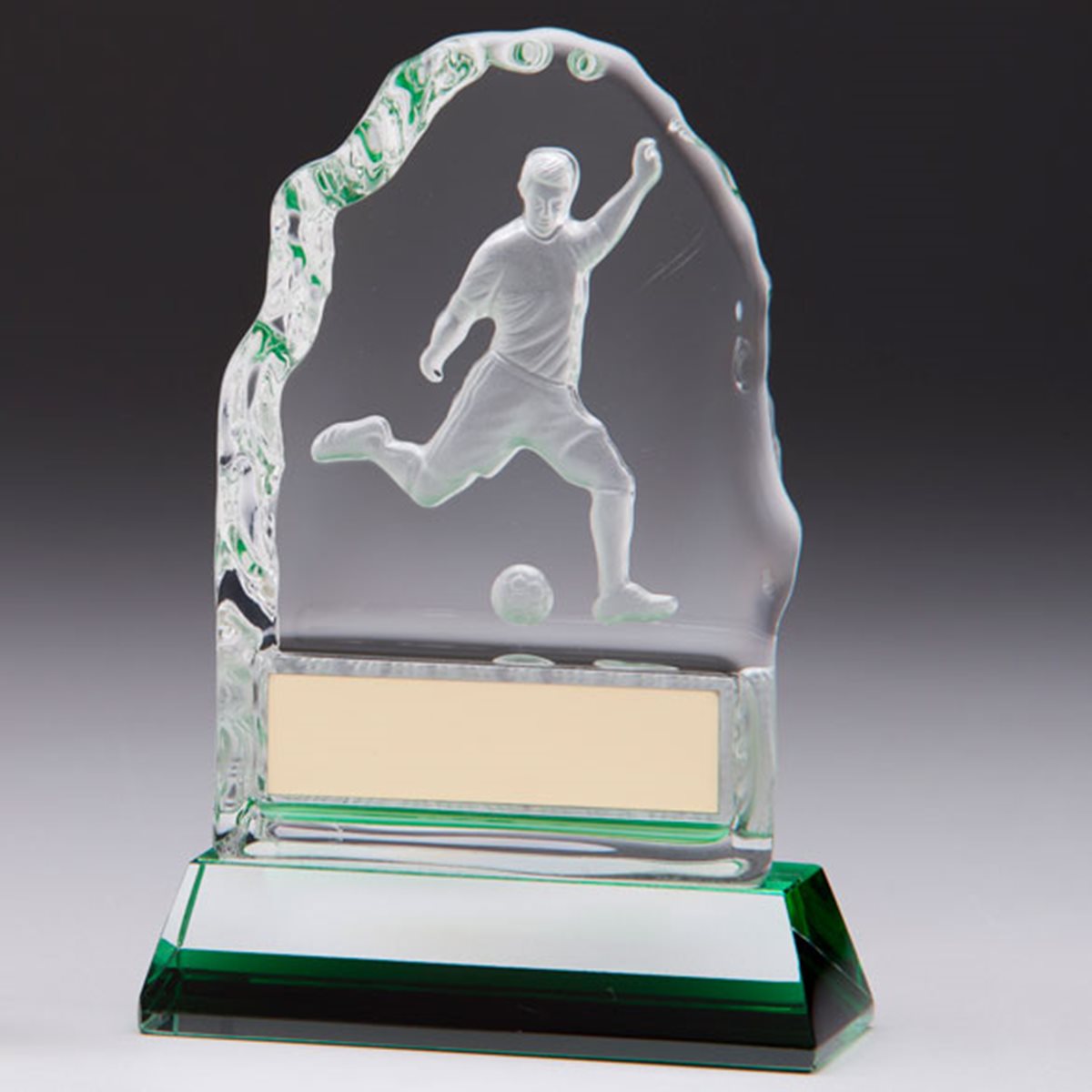 Challenger Crystal Football Award CR4034