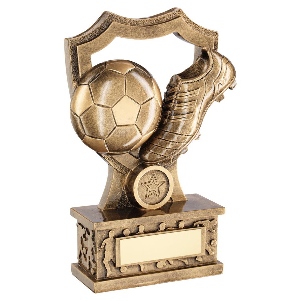 Football Resin Shield Trophy JR1-RF348