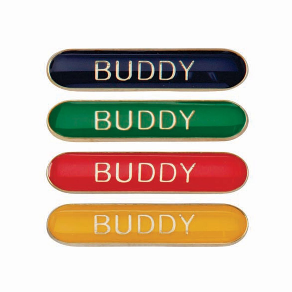 Buddy Lapel Badge in 4 Colours SB16113