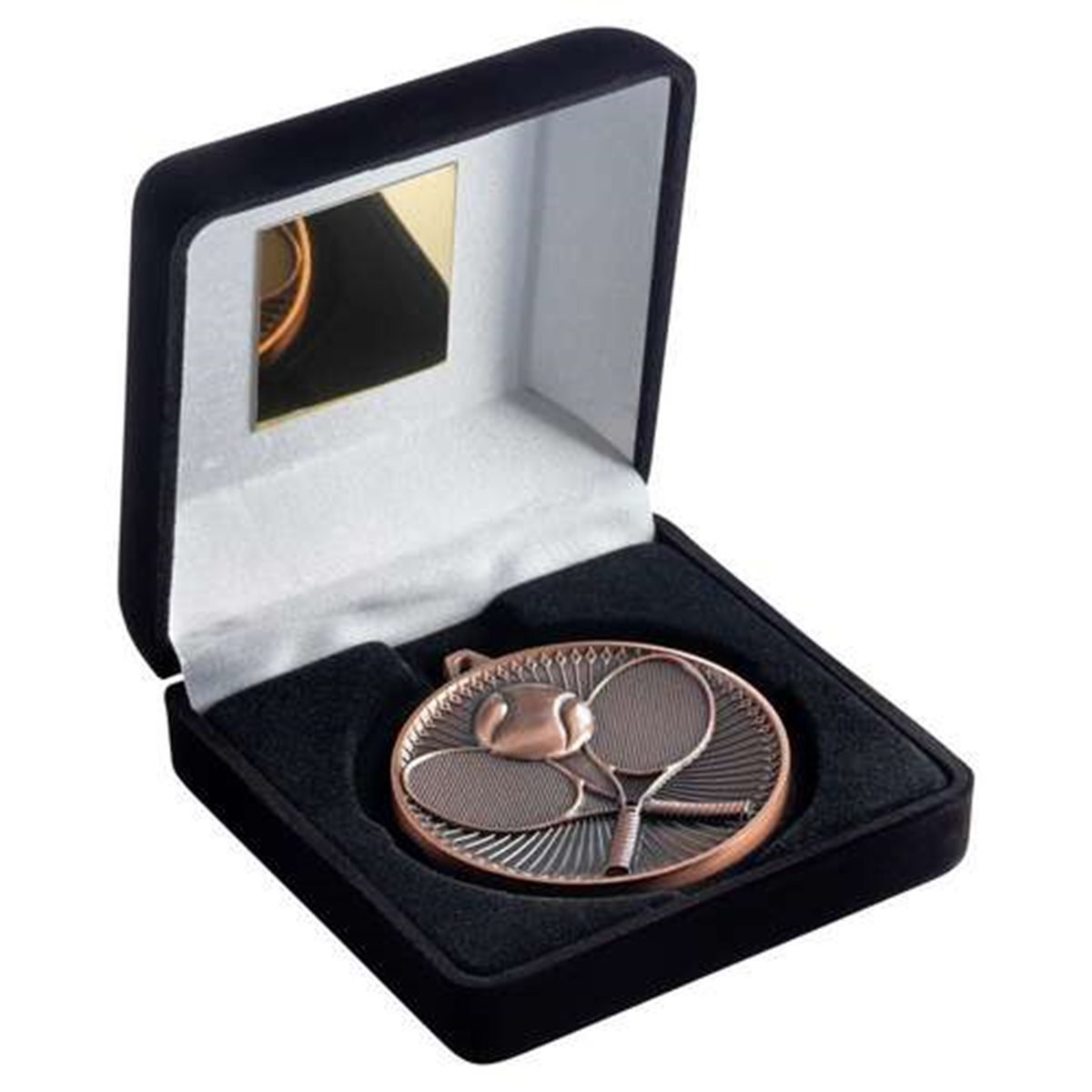 Tennis 60mm Bronze Boxed Medal JR21-TY79C