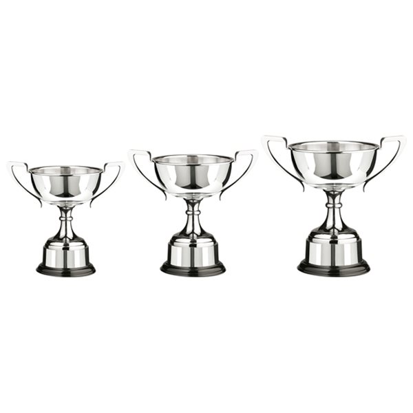Silver Nickel Plated Cup on Round Base with Plinth NP20319
