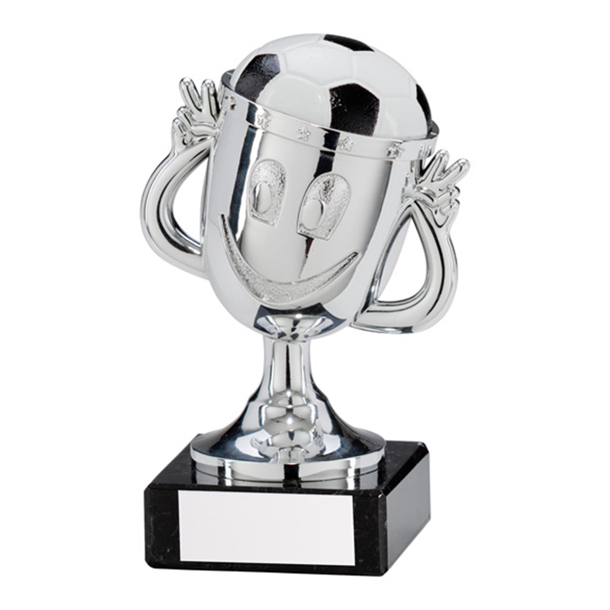 Big Fun Silver Football Plastic Cup TR17294A