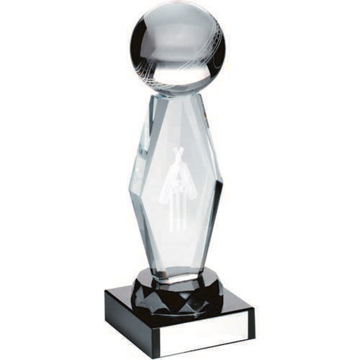 Cricket Glass Award TD.TD726