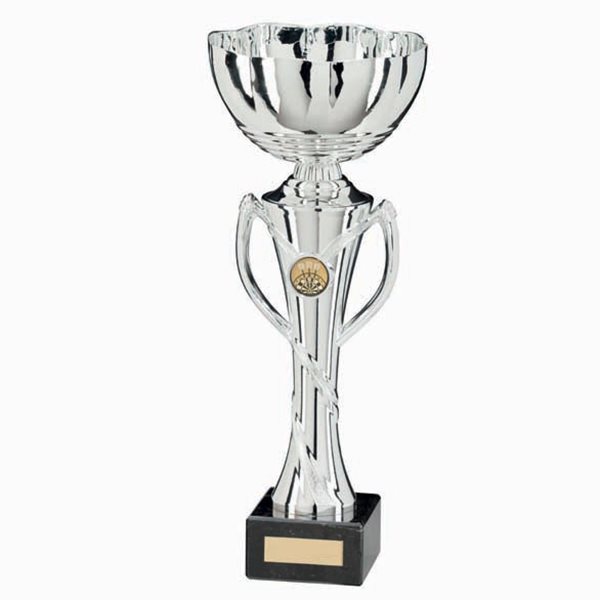 Hawkeye Multi Award Silver Trophy on Marble Base TR16517