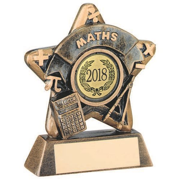 Maths Star Resin Award JR44-RF406