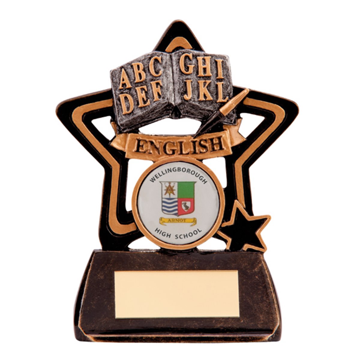 English Mini Star School Resin Award RF1177