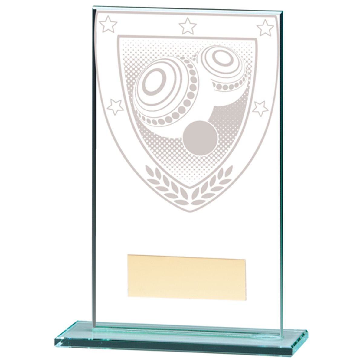 Millennium Lawn Bowls Glass Award CR20384