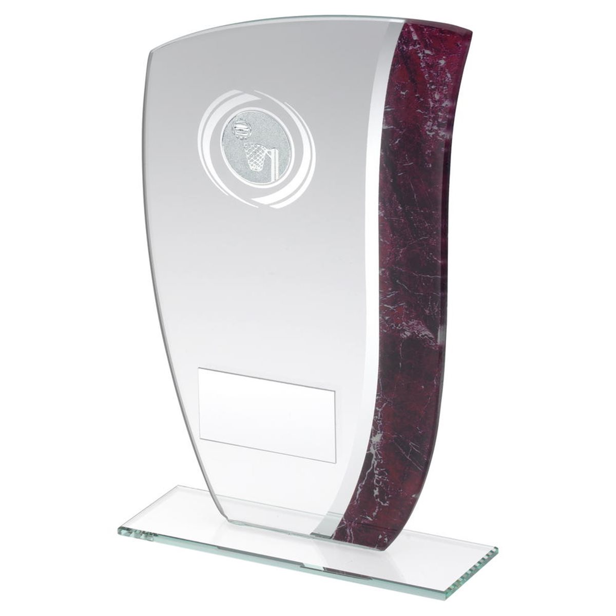 Netball Glass Award JR16-TD359G