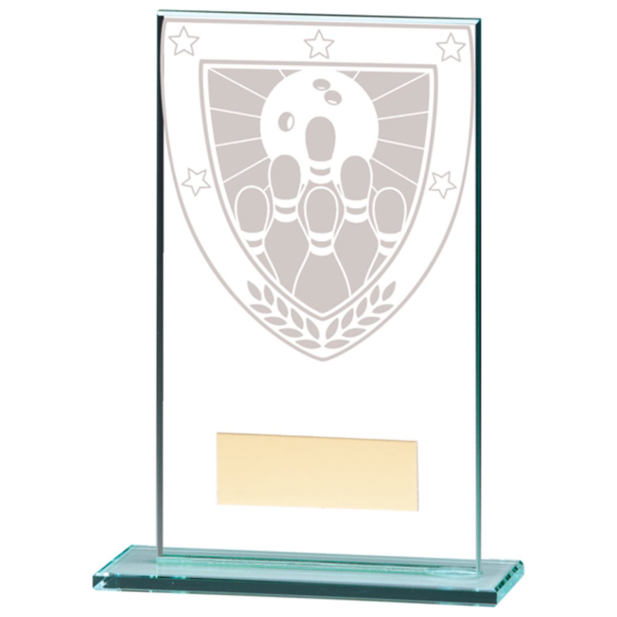 Millennium Ten Pin Bowling Glass Award CR20393
