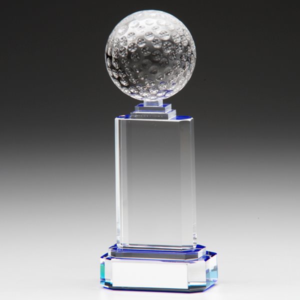 Alpha Optical Crystal Golf Award CR2258