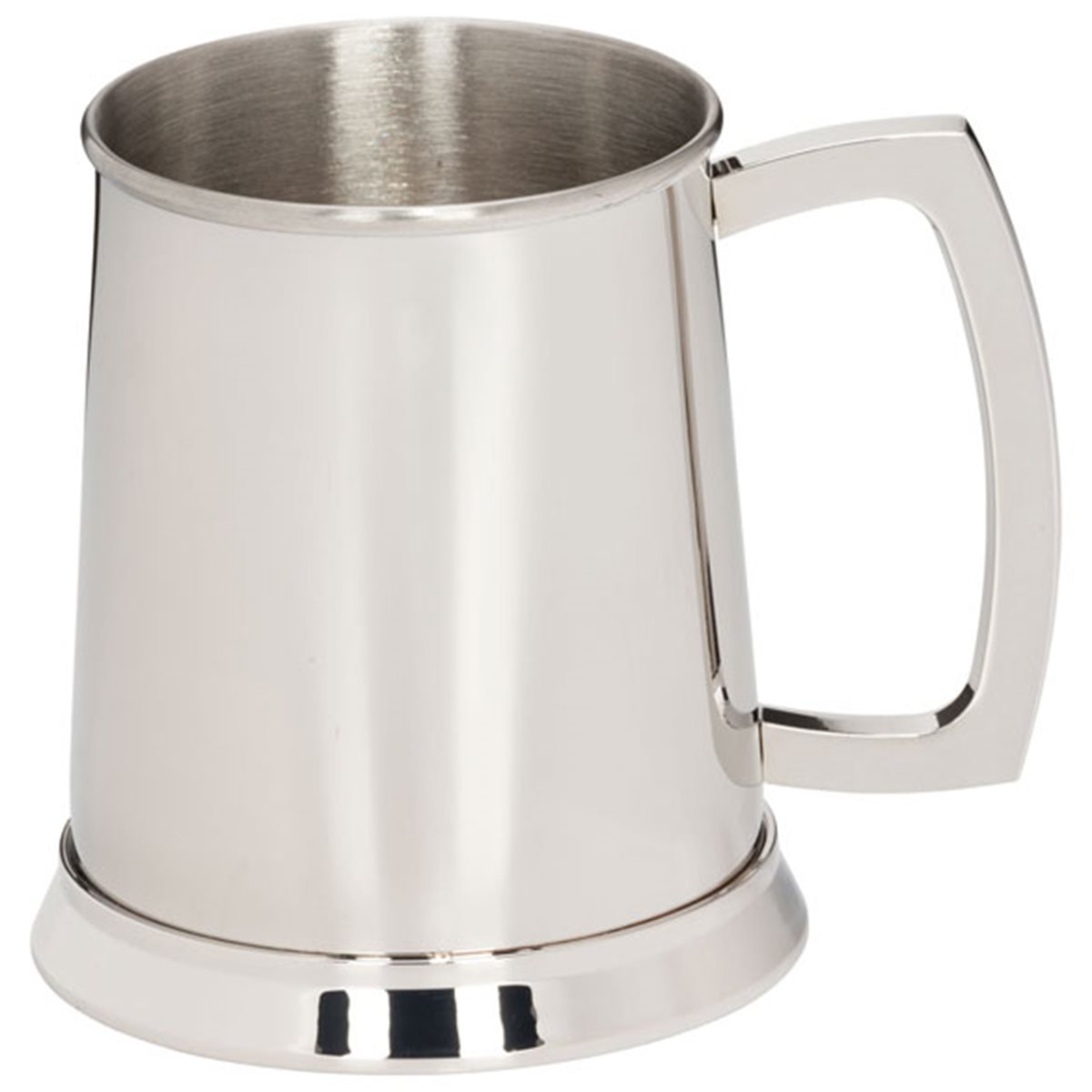 One Pint Polished Steel Tankard PP15188