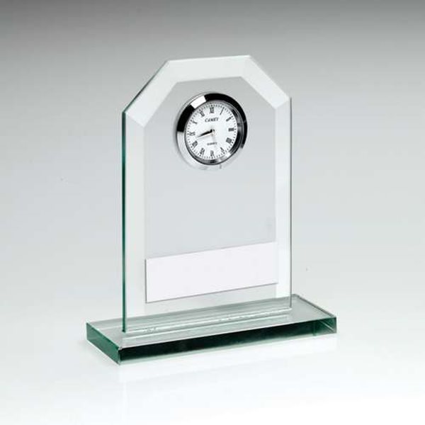 Glass Presentation Clock1A