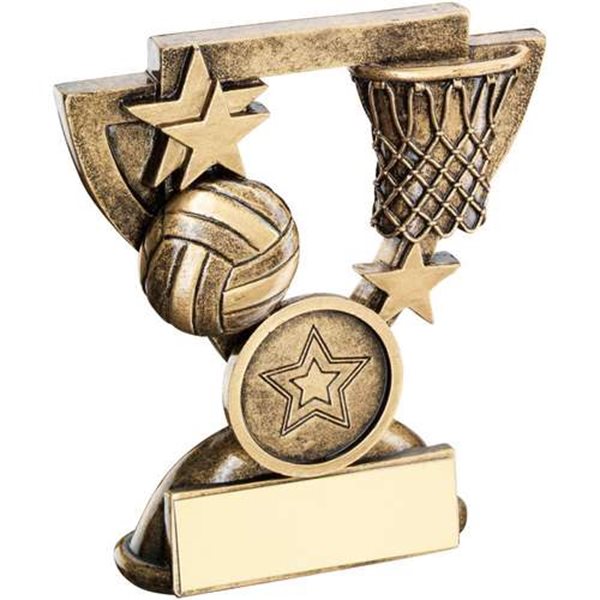 Netball Resin Trophy JR16-RF842